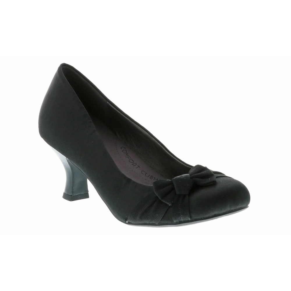 Jellypop Elva Black Bow Heels